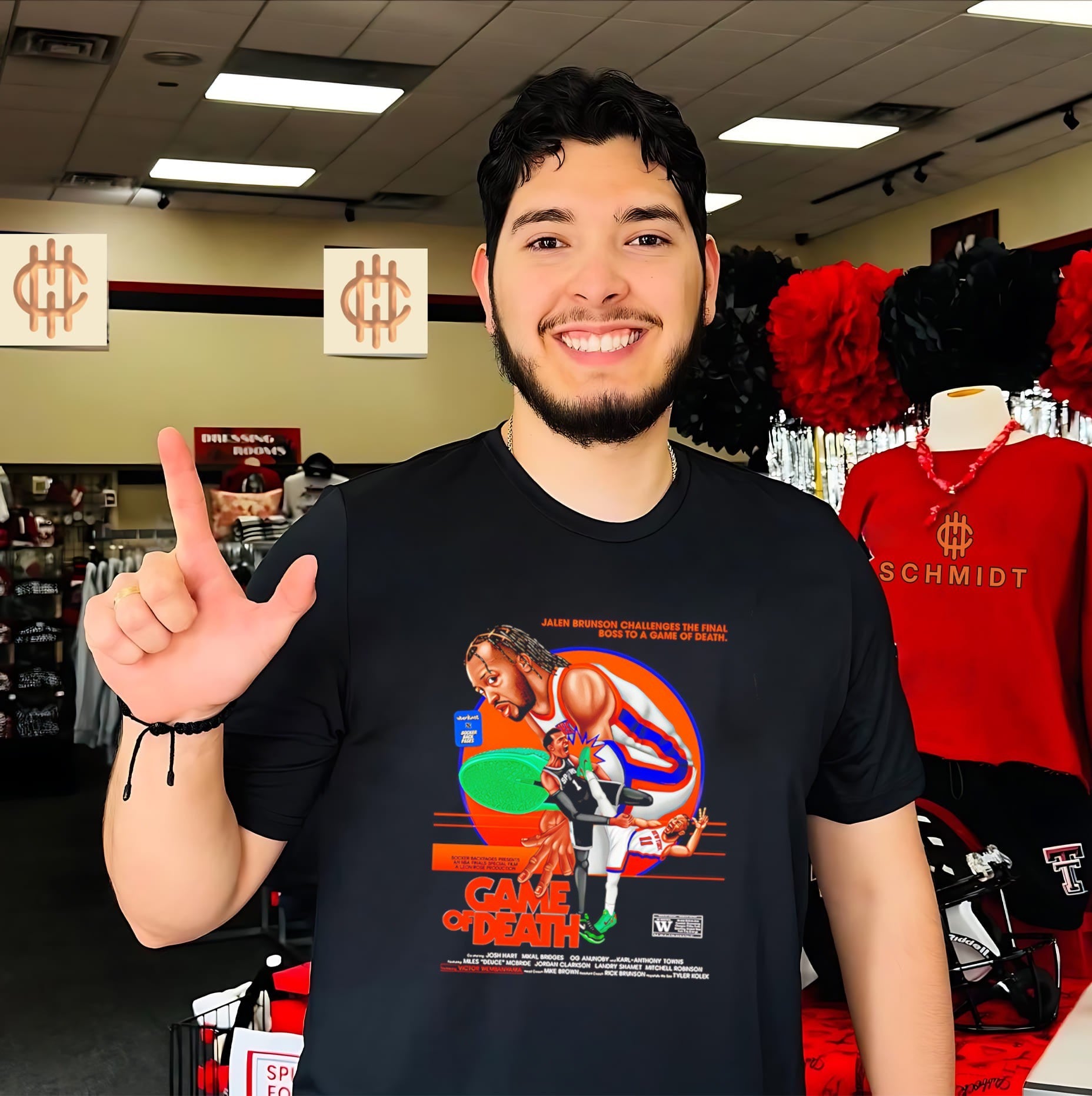 Game Of Death NBA Finals Jalen Brunson Challenges The Final Boss to a game of death shirt