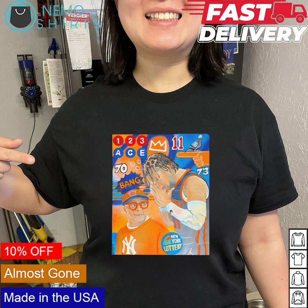 Game of Mind Spike Lee and New York Knicks player Jalen Brunson shirt