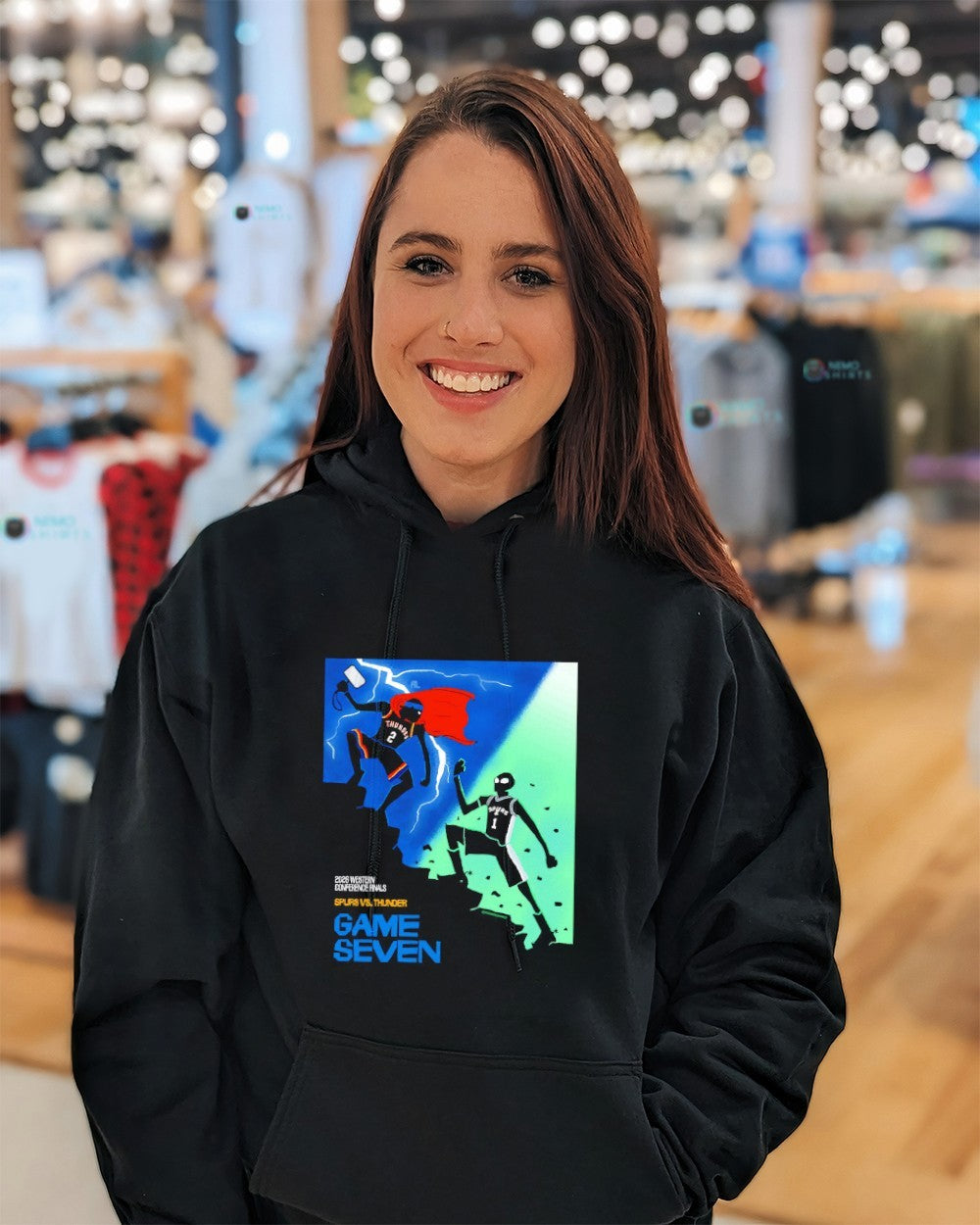 Game seven Spurs vs Thunder 2026 Western Conference Finals shirt