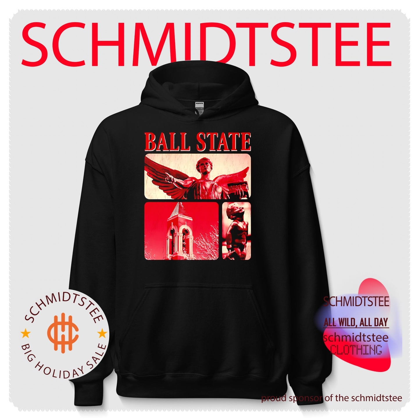Gameday Gear black Ball State University vintage shirt