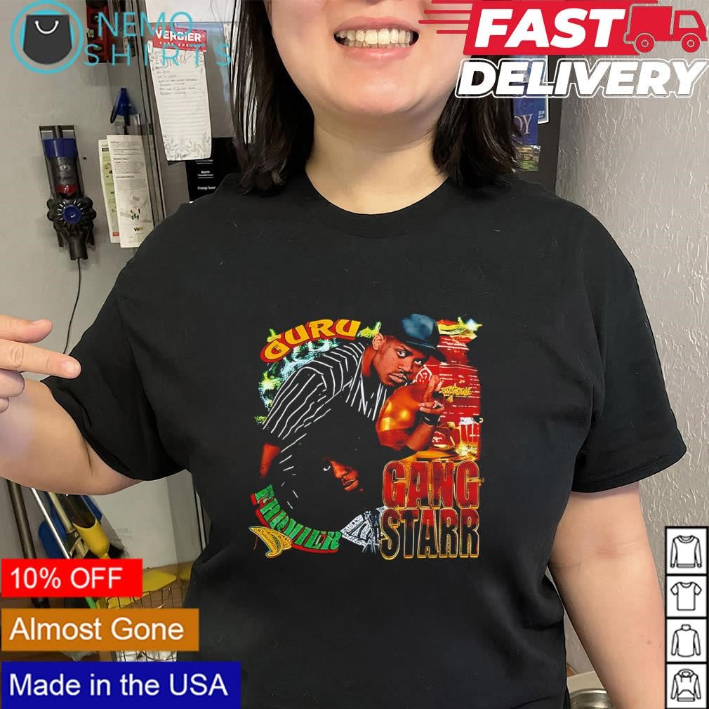 Gang Starr Guru vintage graphic shirt