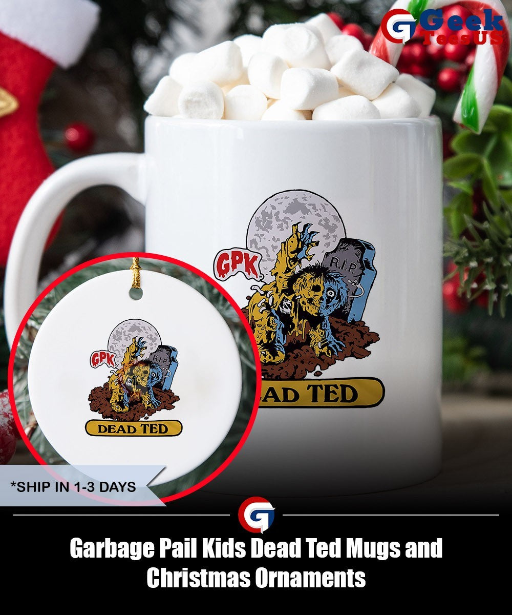 Garbage Pail Kids Dead Ted shirt