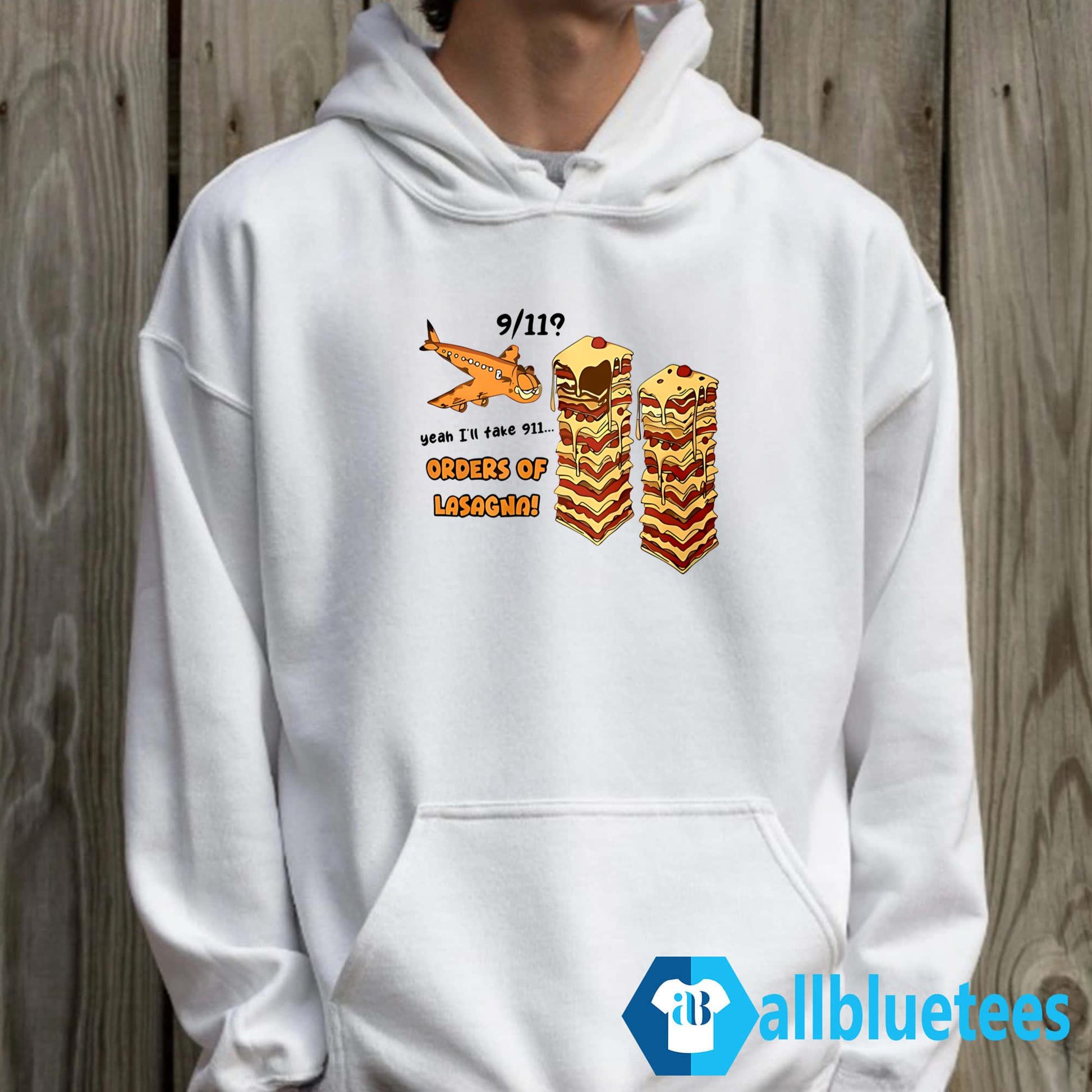 Garfield 9/11 I’ll Take 911 Orders Of Lasagna Shirt