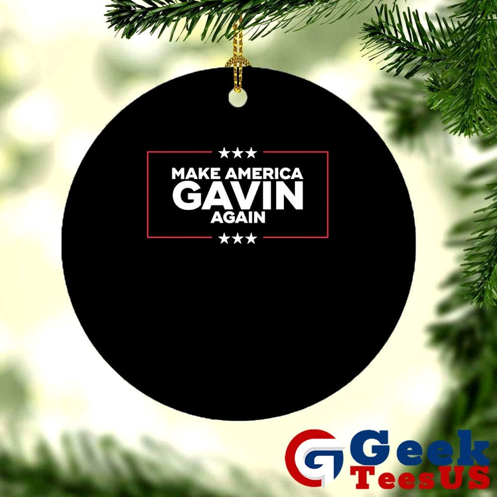 Gavin Newsom Trolls Trump Make America Gavin Again shirt