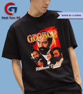 George Russell railroad daddy graphic shirt