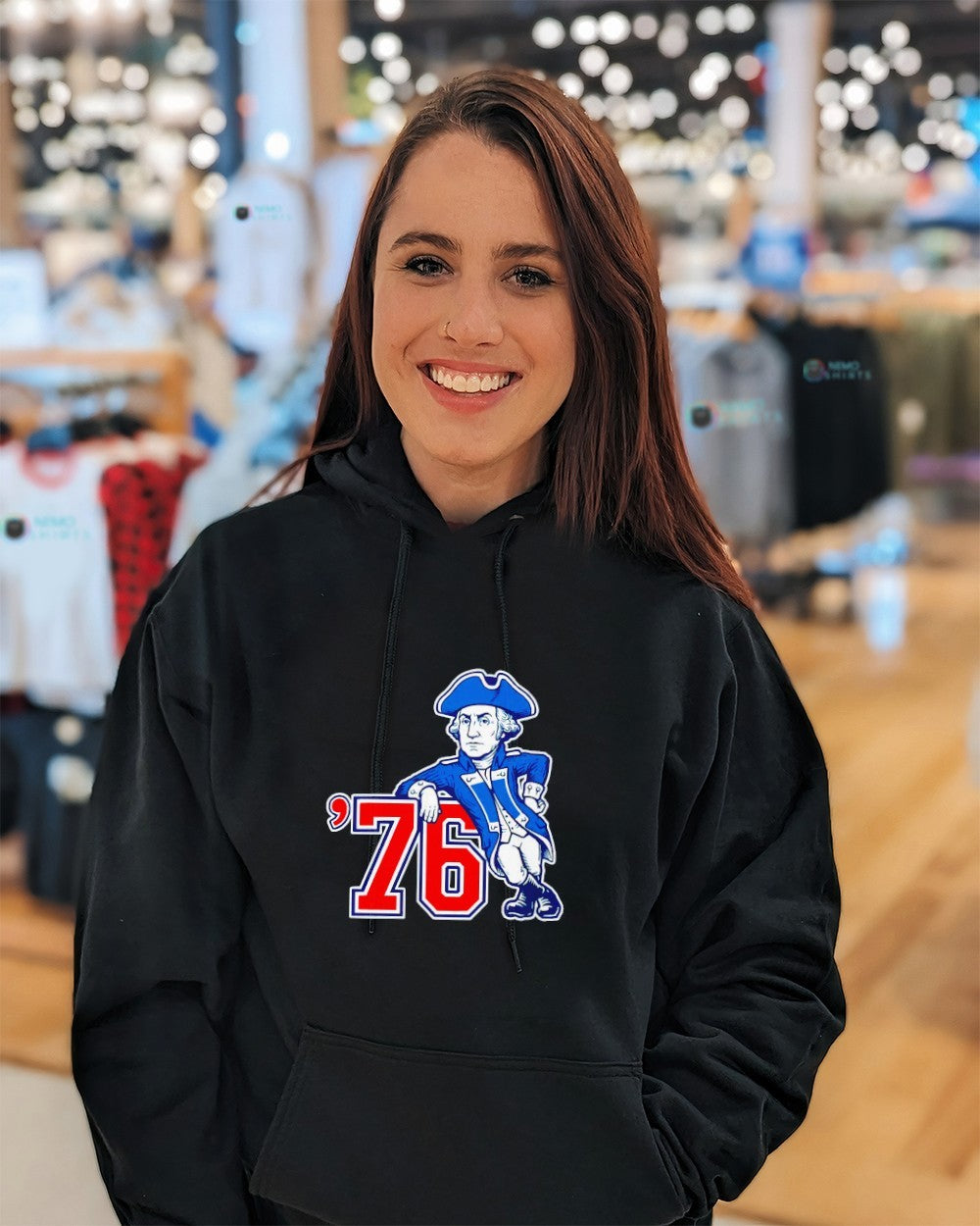 George Washington ’76 shirt