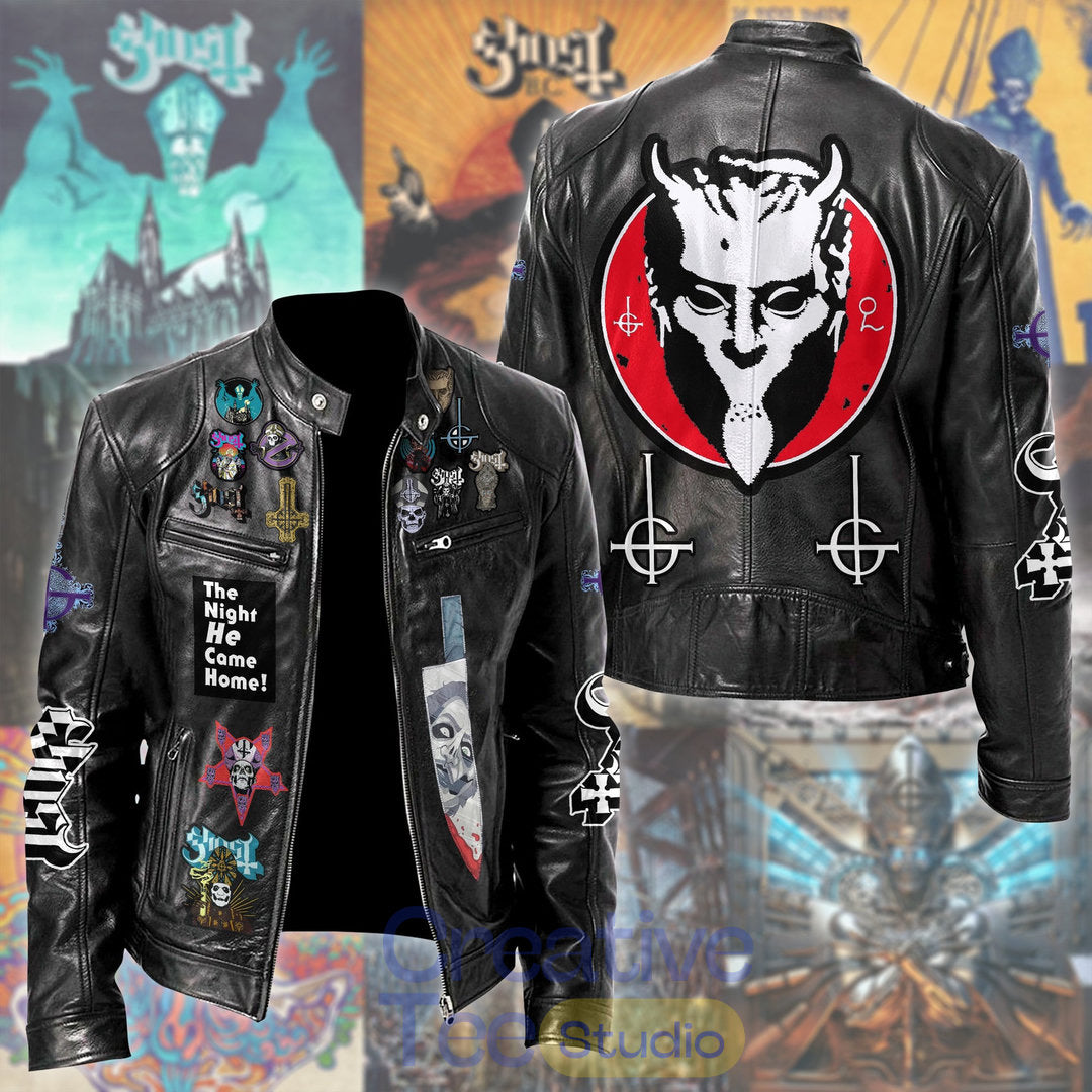 Ghost Band Special Leather Jacket