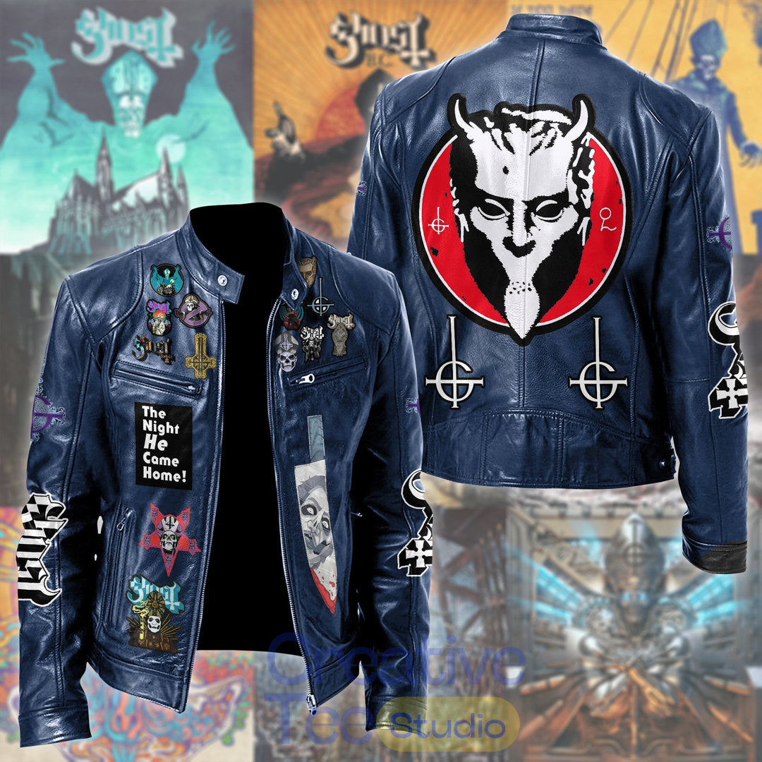 Ghost Band Special Leather Jacket