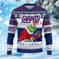Giants Grnch Hold Christmas Ugly Sweater