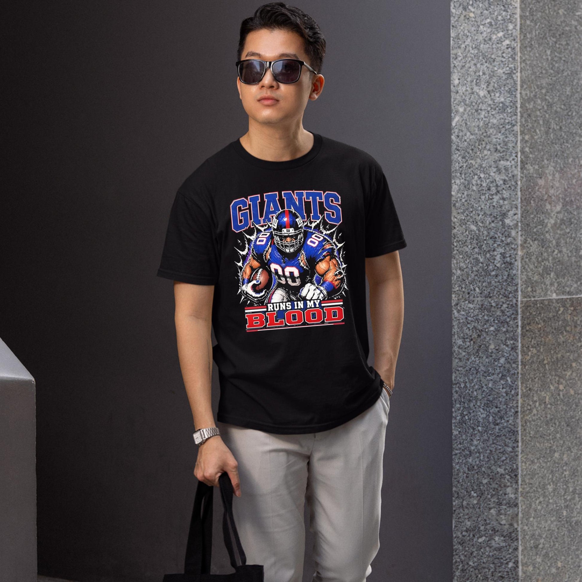 Giants Runs In My Blood Shirt