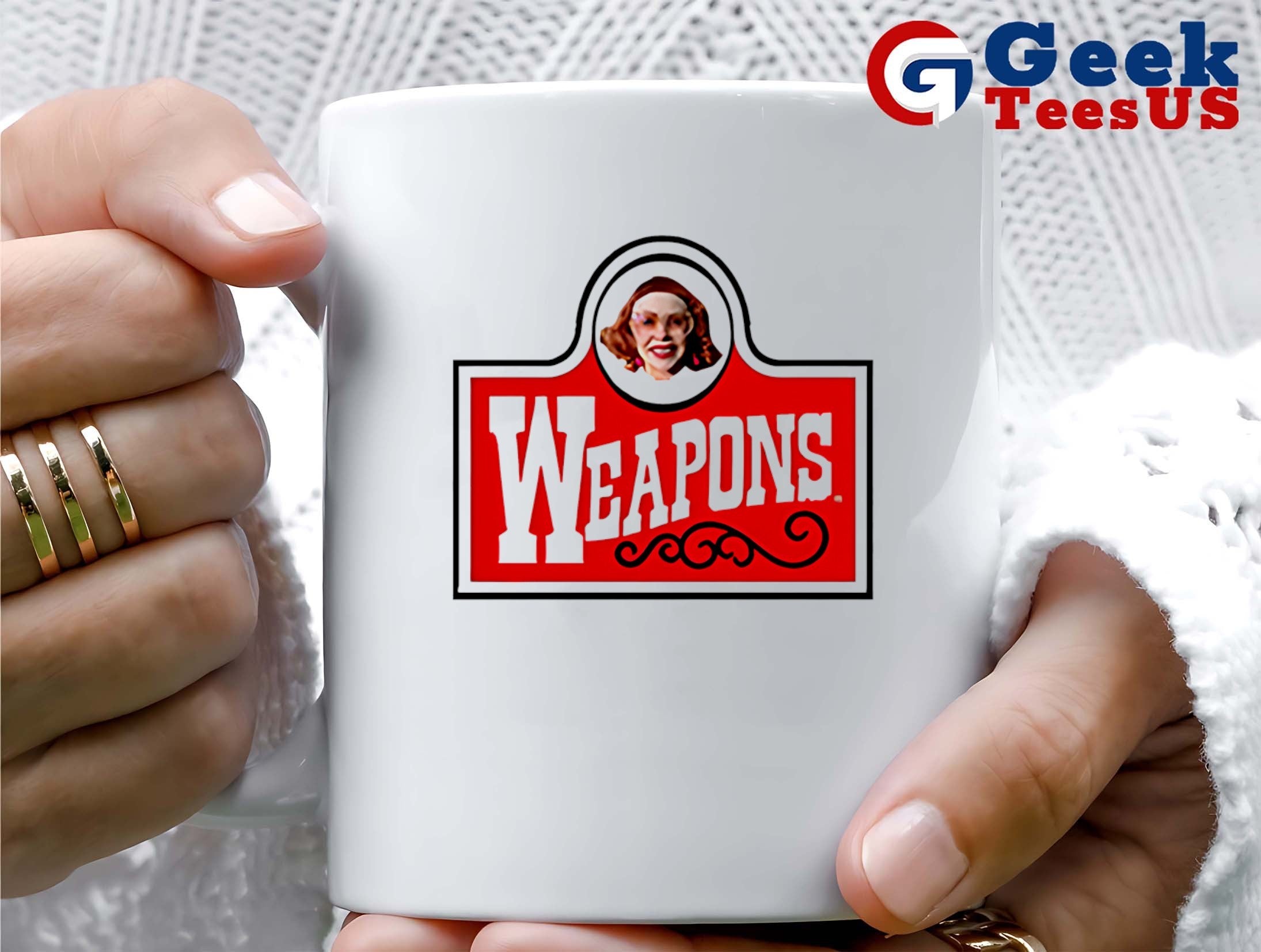 Gladys Lilly Weapons Wendy’s logo shirt
