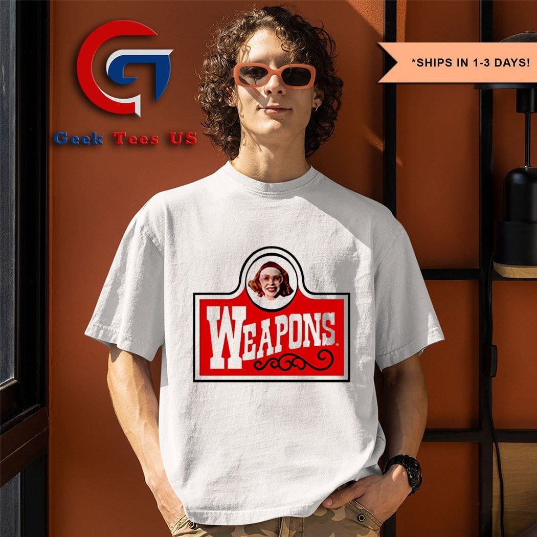 Gladys Lilly Weapons Wendy’s logo shirt