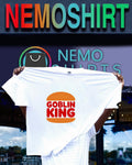 Goblin King the Burger King logo shirt