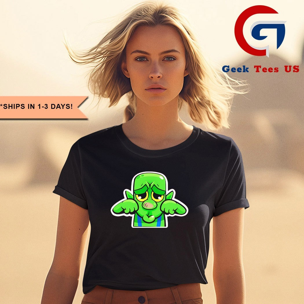 Goblin crying emote shirt