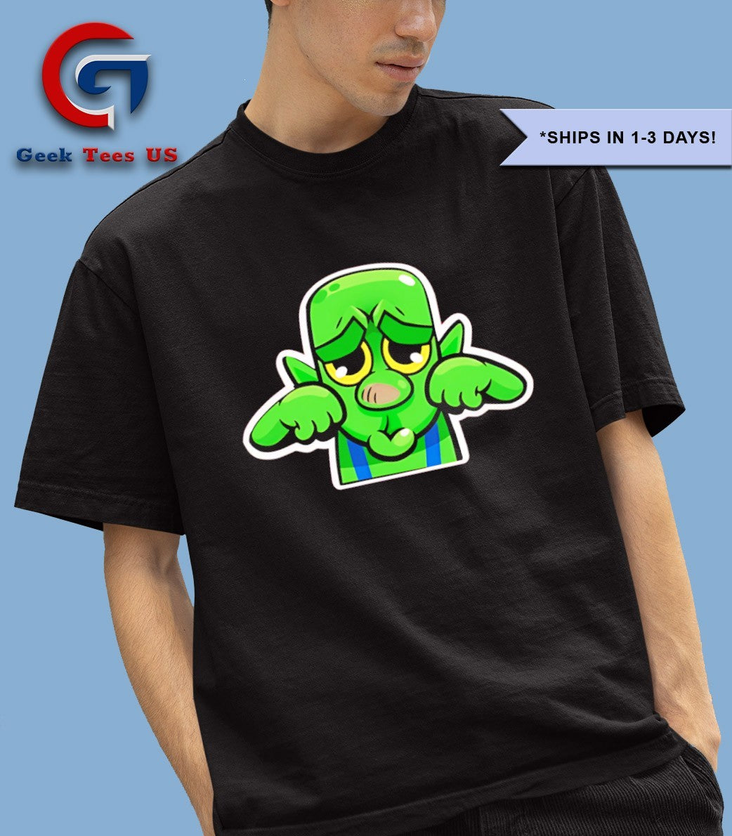 Goblin crying emote shirt