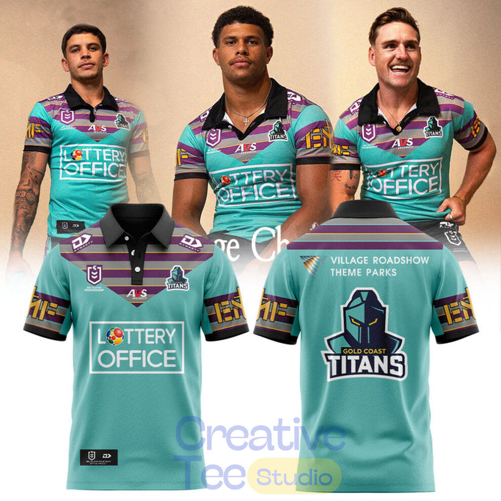 Gold Coast Titans 2026 Chargers Heritage Polo Shirt