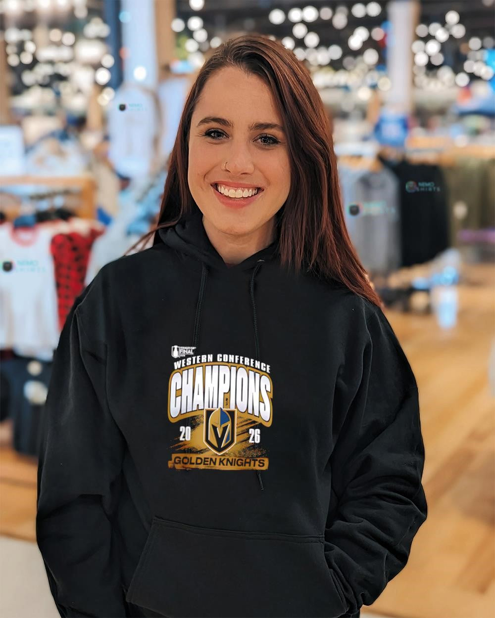Golden Knights 2026 Western Conference Champions logo shirt