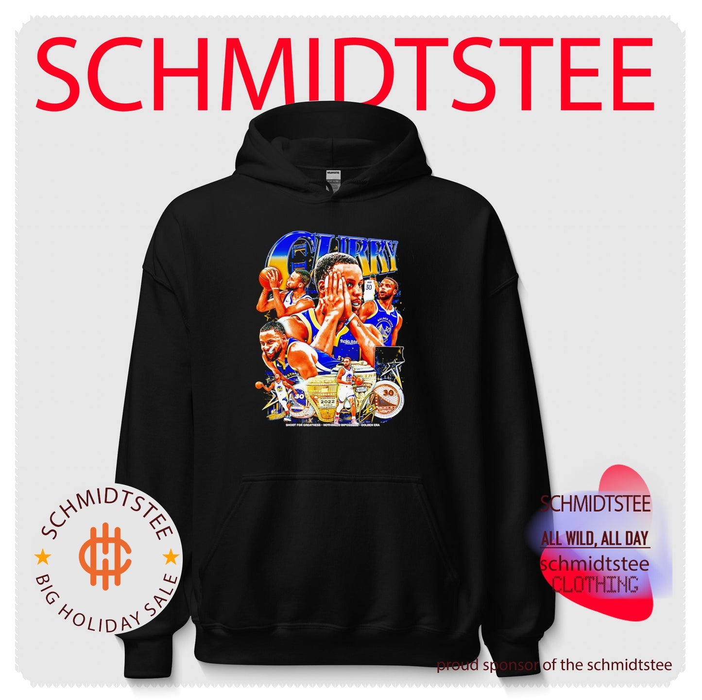 Golden State Stephen Curry shoot for greatness nothing is impossible golden era shirt
