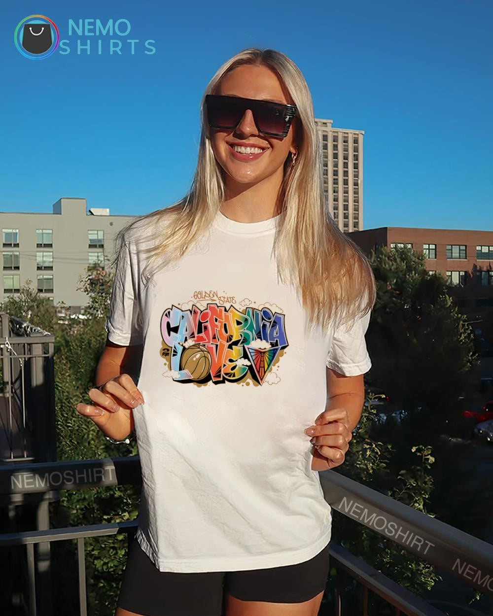 Golden State Valkyries California Love WNBA team logo shirt