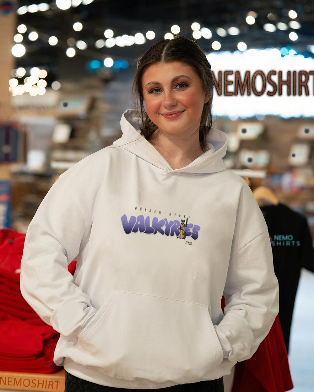Golden State Valkyries bubble script heritage shirt