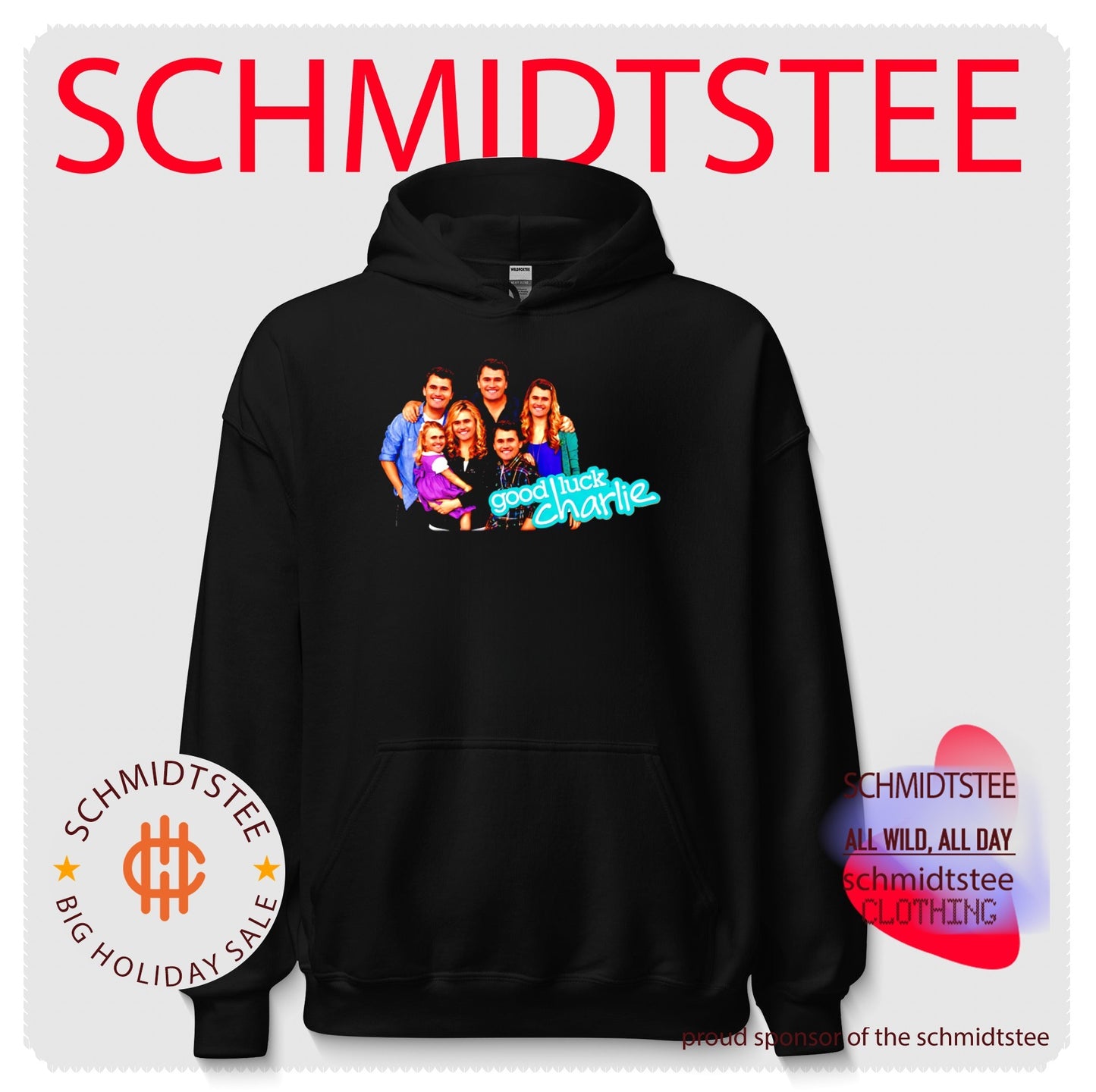 Goodluck Charlie family funny shirt