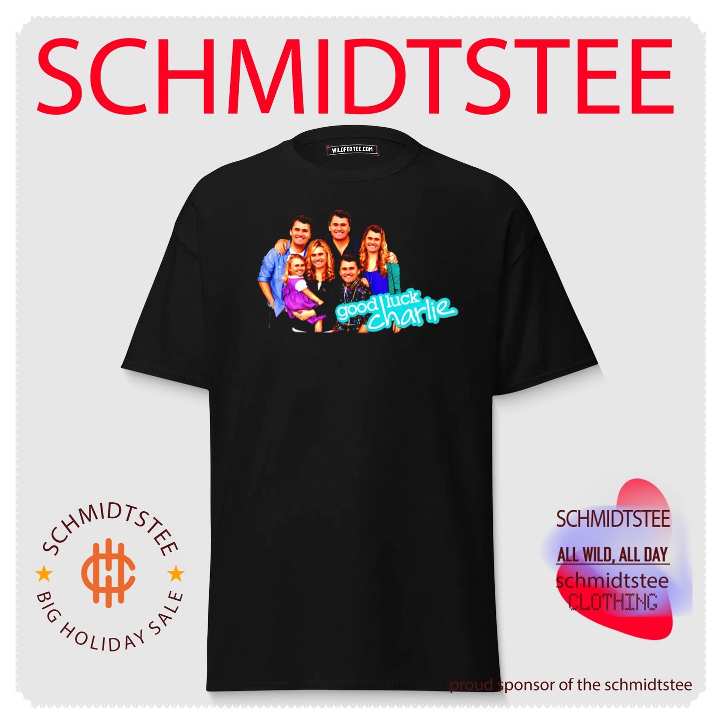 Goodluck Charlie family funny shirt