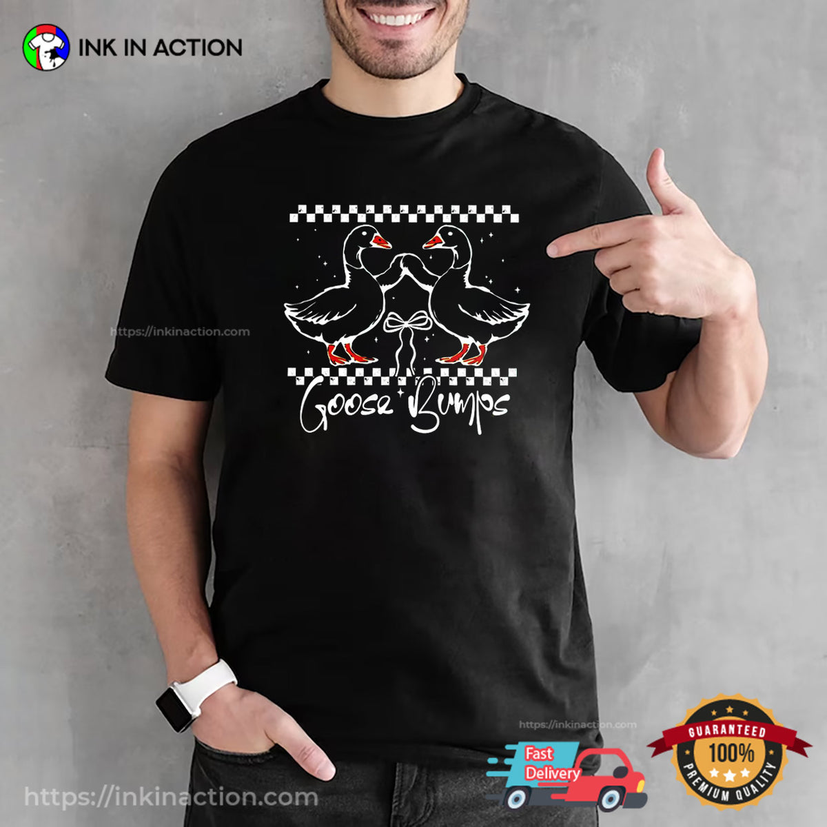 Goose Bumps Humorous Sarcastic T-shirt