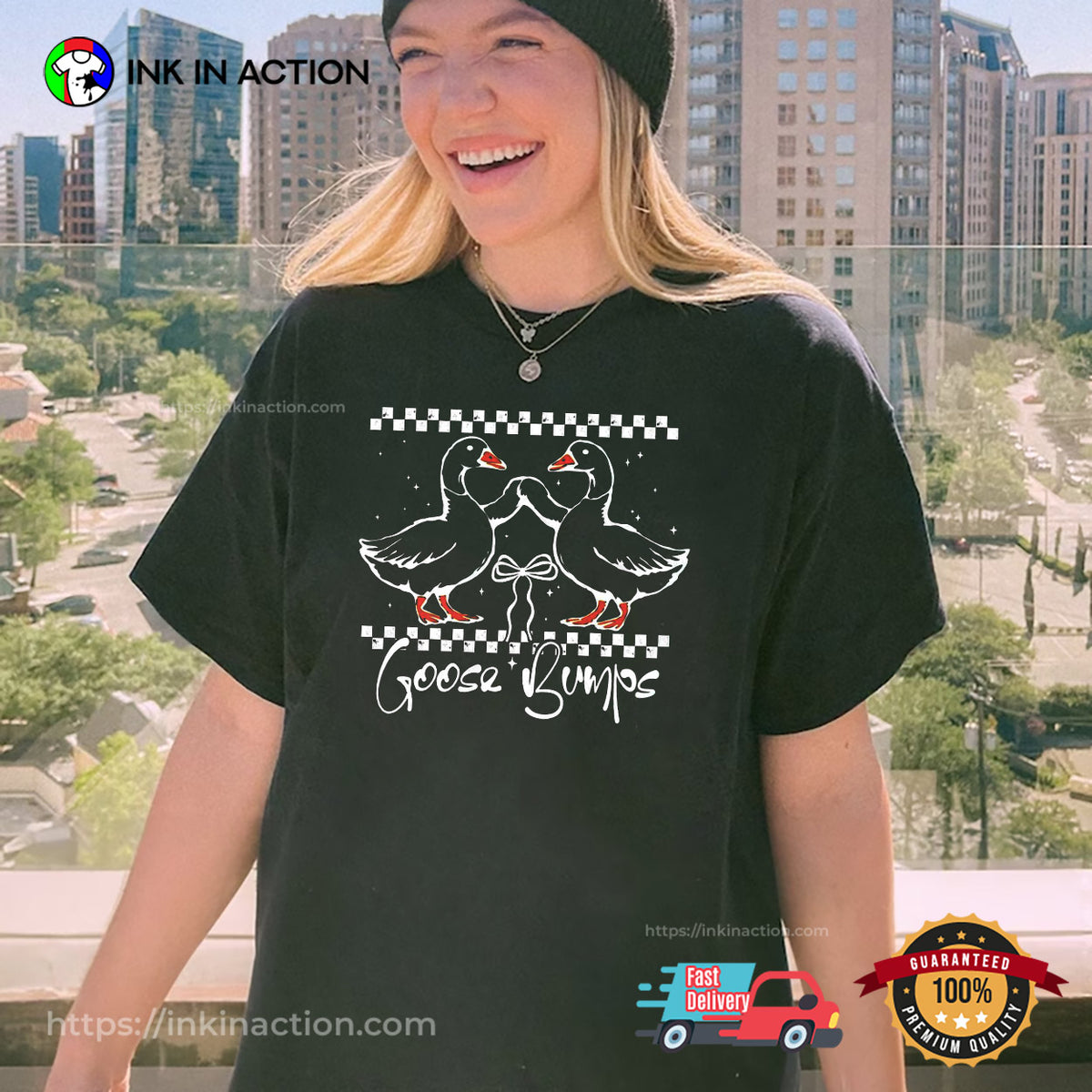 Goose Bumps Humorous Sarcastic T-shirt