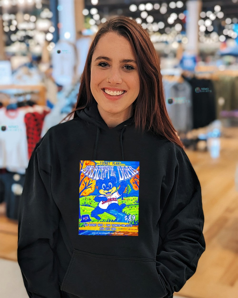 Grateful Dead Night Knoxville Smokies ticket plan shirt