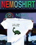 Green Ankylosaurus I am overstimulated shirt
