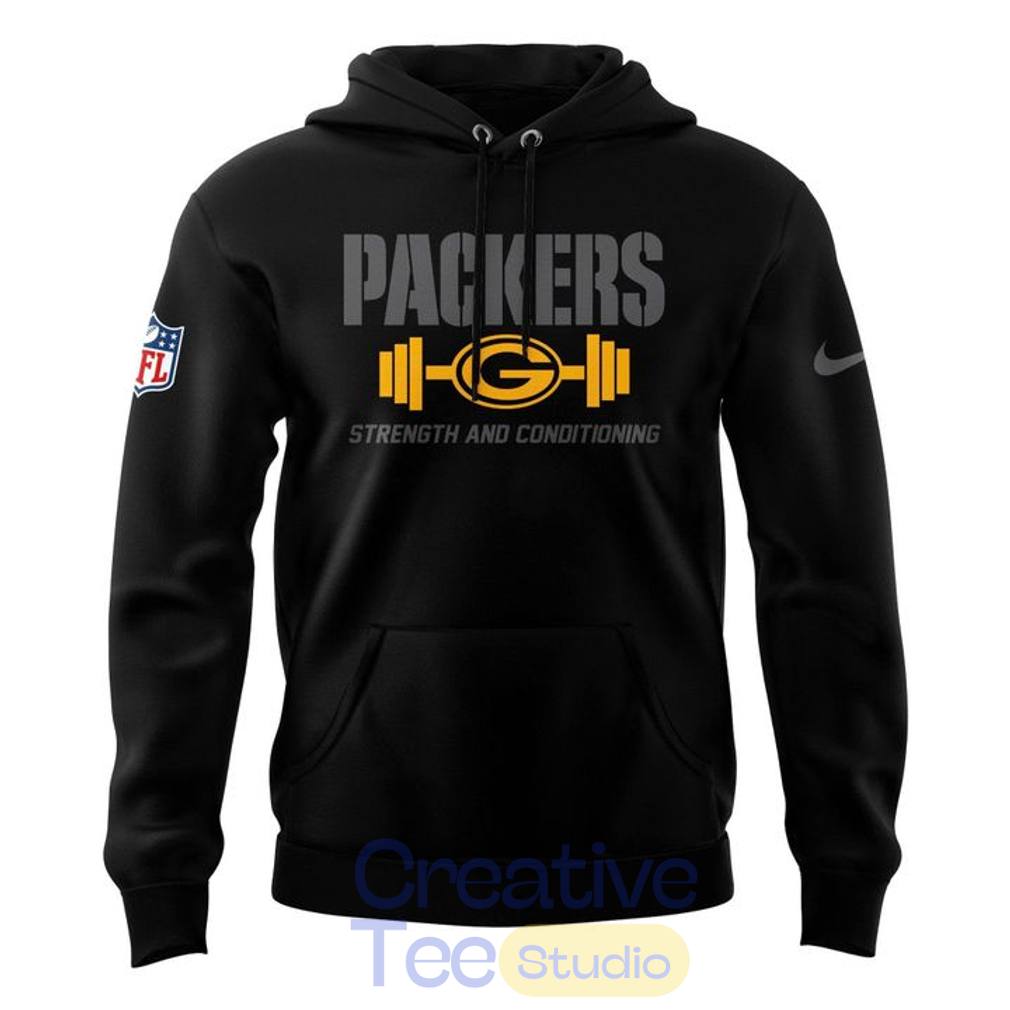 Green Bay Packers 2026 Strength & Conditioning Special Black Hoodie