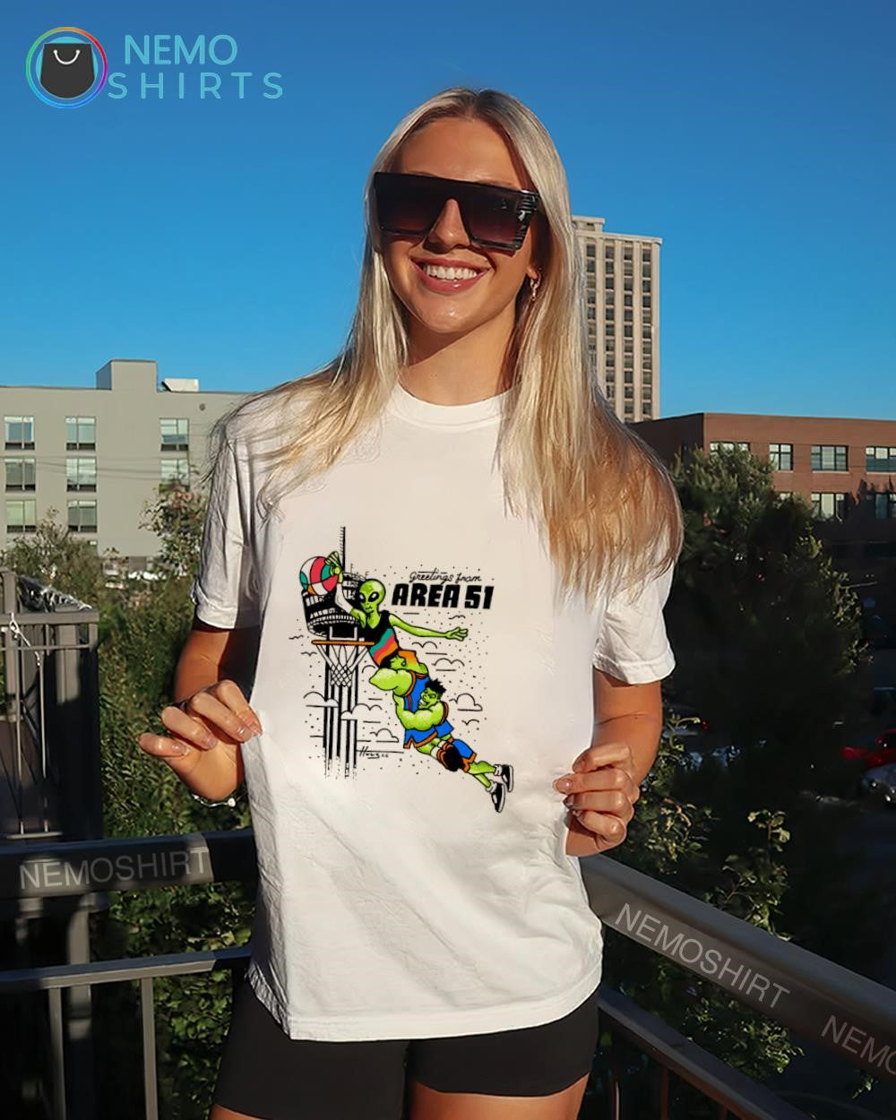 Greetings from Area 51 Alien Spurs San Antonio shirt