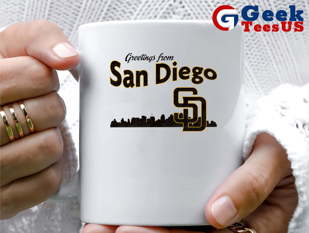 Greetings from San Diego Padres Skyline City 2025 shirt