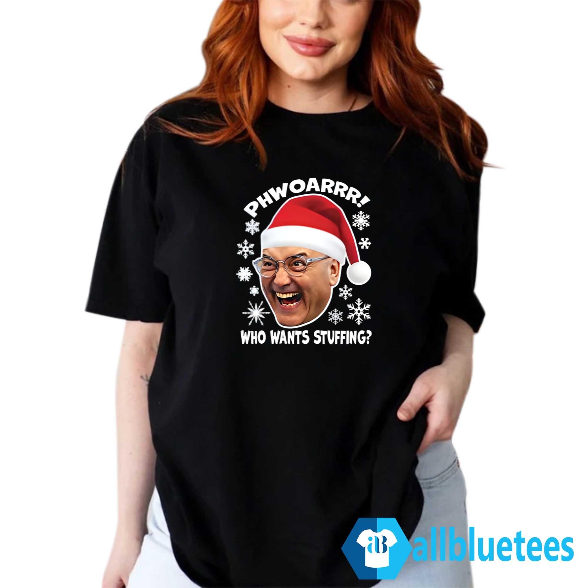 Gregg Wallace Phwoarrr Who Wants Stuffing Shirt