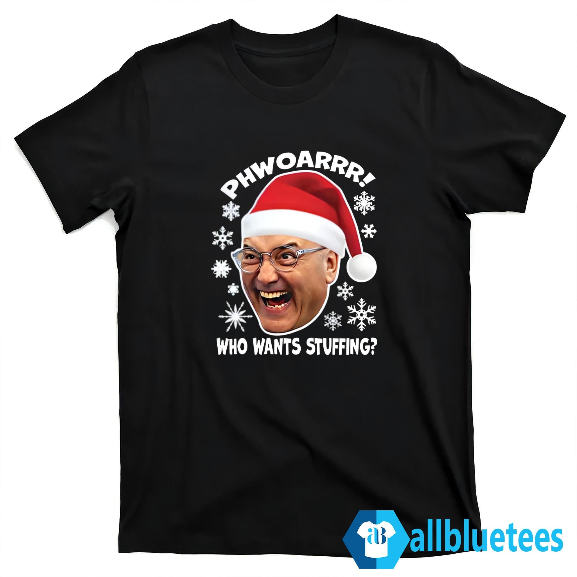 Gregg Wallace Phwoarrr Who Wants Stuffing Shirt