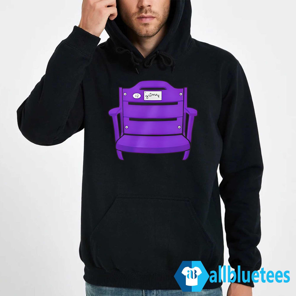 Grimace New York Mets Purple Stadium Throne Shirt