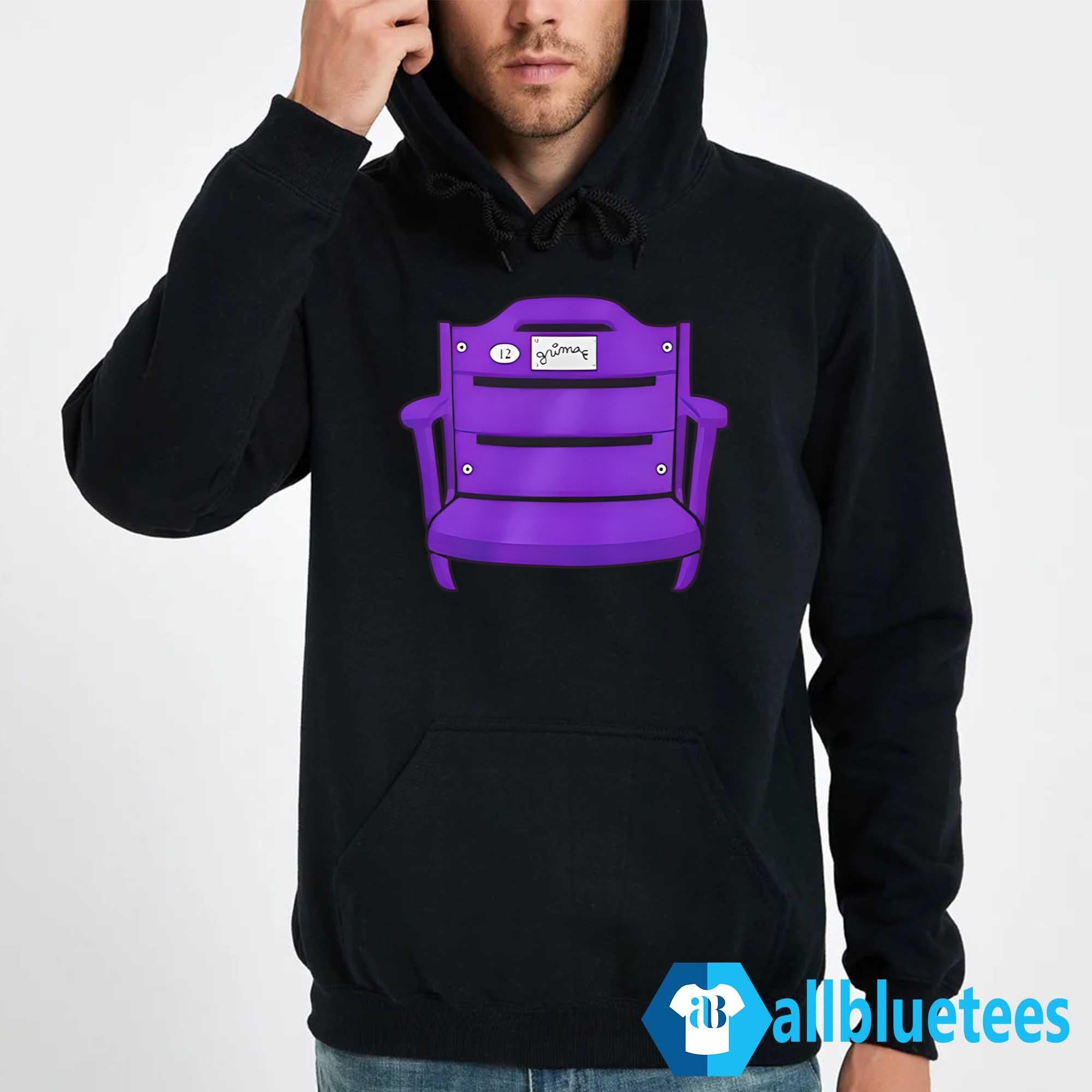 Grimace New York Mets Purple Stadium Throne Shirt