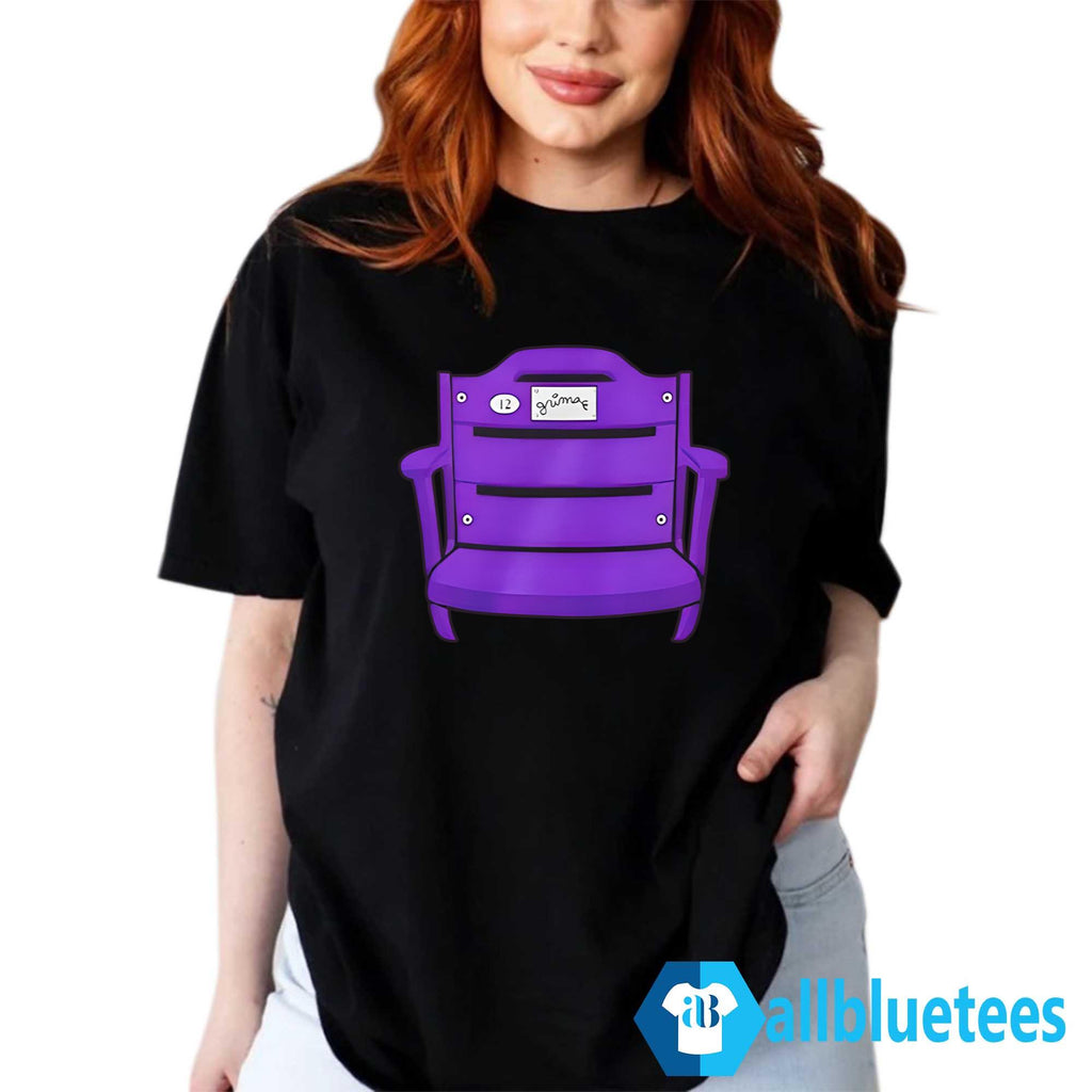 Grimace New York Mets Purple Stadium Throne Shirt