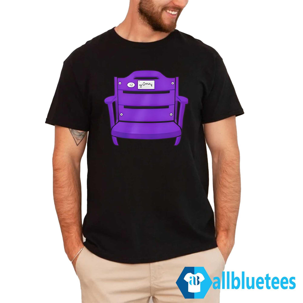Grimace New York Mets Purple Stadium Throne Shirt