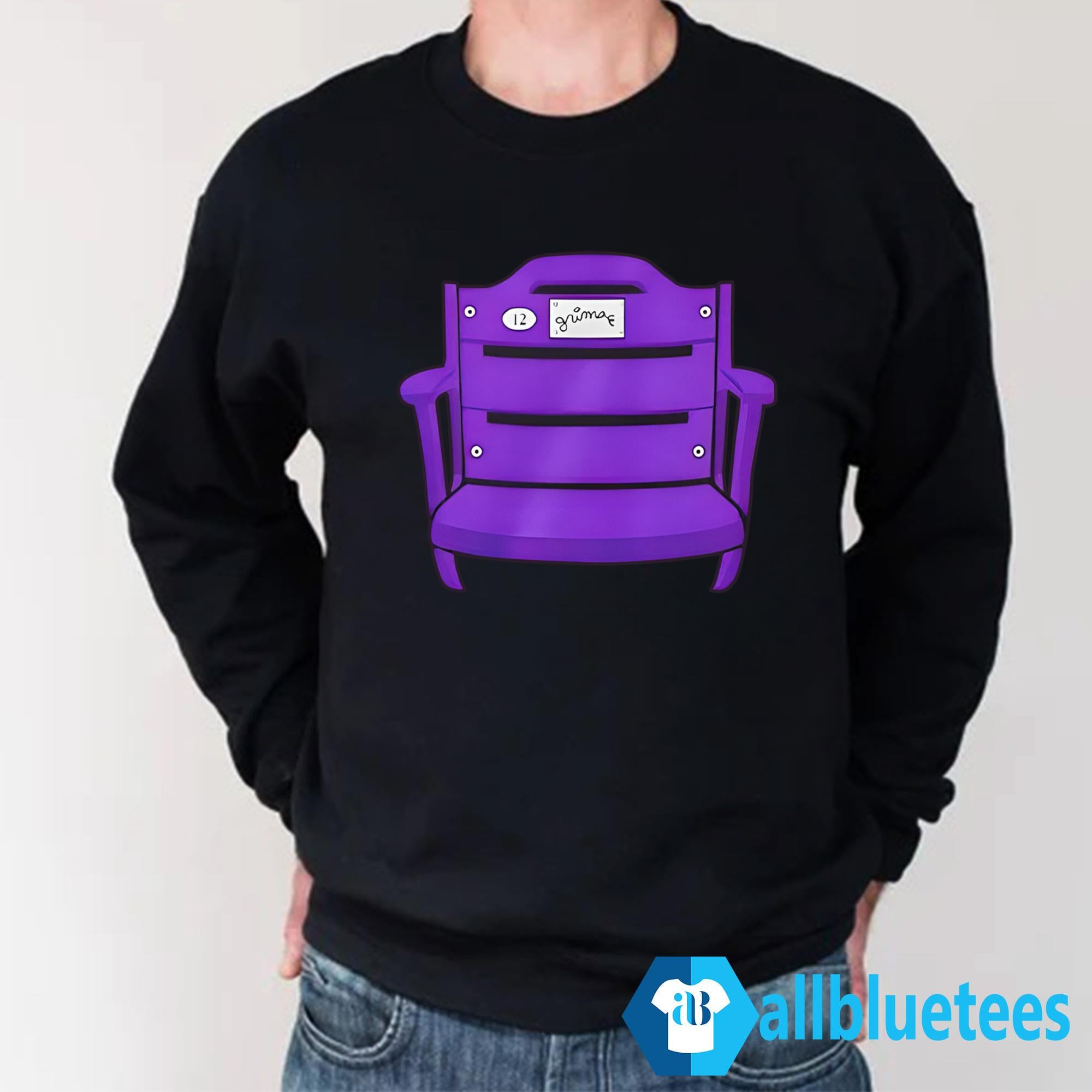 Grimace New York Mets Purple Stadium Throne Shirt