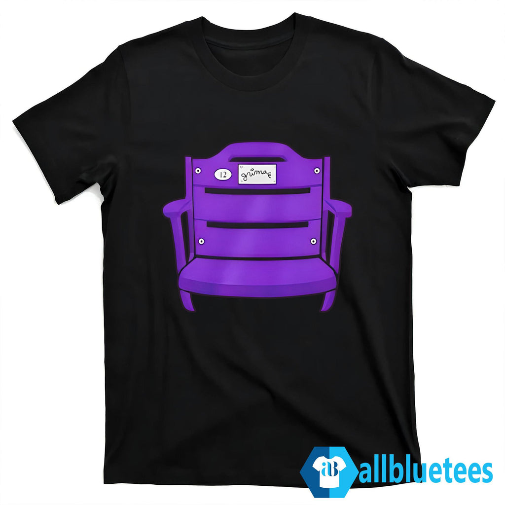 Grimace New York Mets Purple Stadium Throne Shirt