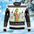 Guinness Grnch Christmas Ugly Sweater