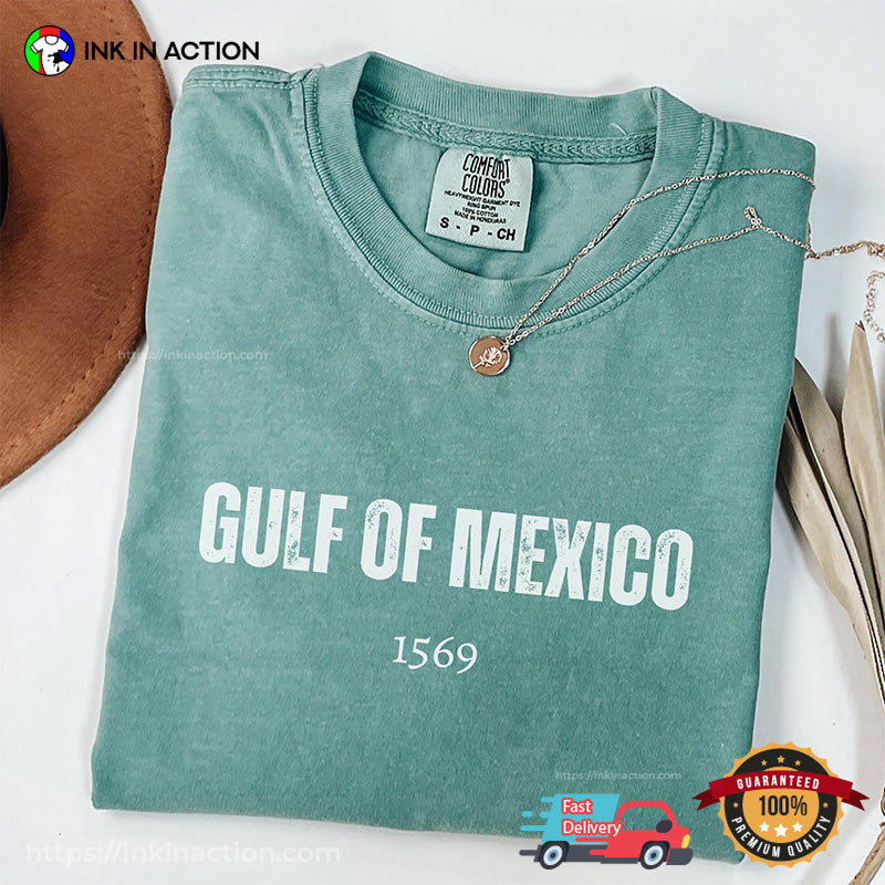 Gulf Of Mexico 1569 Comfort Colors Tee