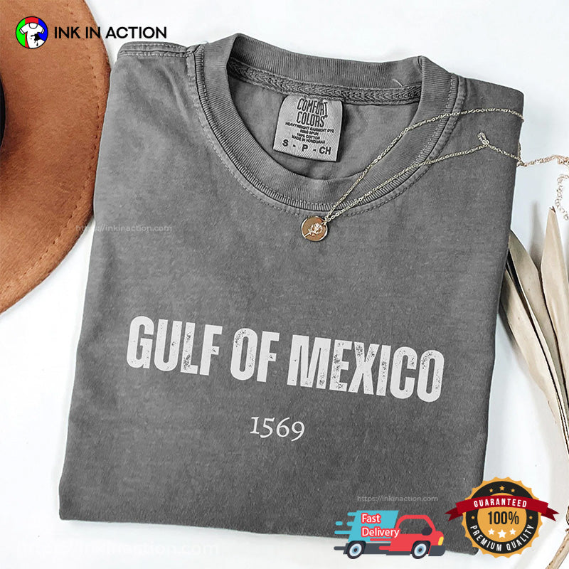 Gulf Of Mexico 1569 Comfort Colors Tee