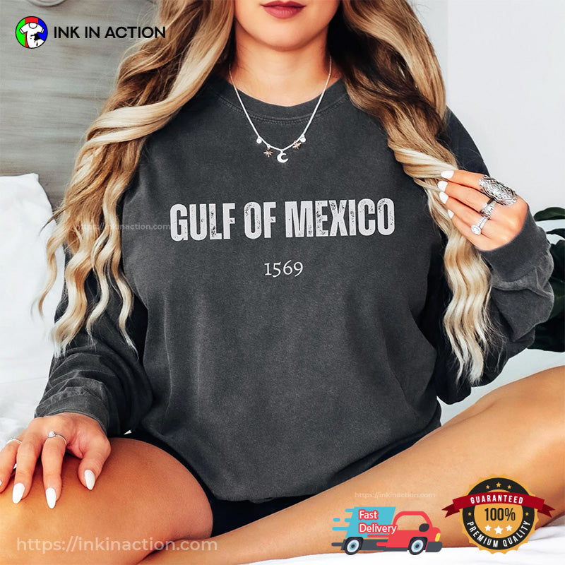 Gulf Of Mexico 1569 Comfort Colors Tee