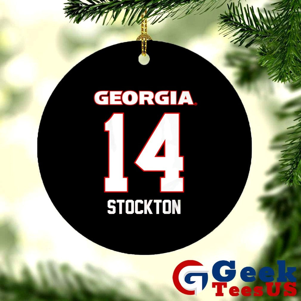 Gunner Stockton 14 Georgia Bulldogs football shirt