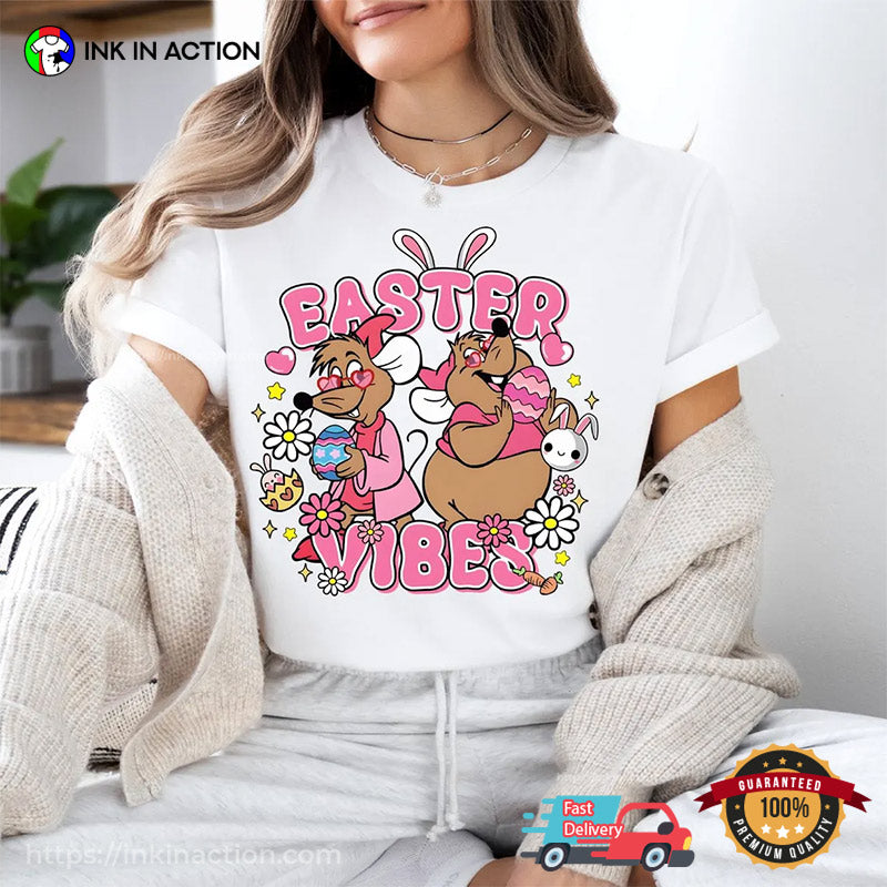 Gus Gus And Jaq Easter Vibes Shirt