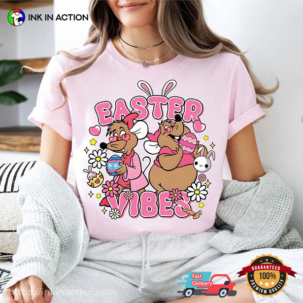 Gus Gus And Jaq Easter Vibes Shirt