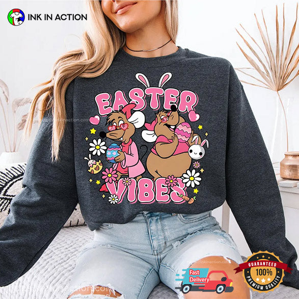 Gus Gus And Jaq Easter Vibes Shirt