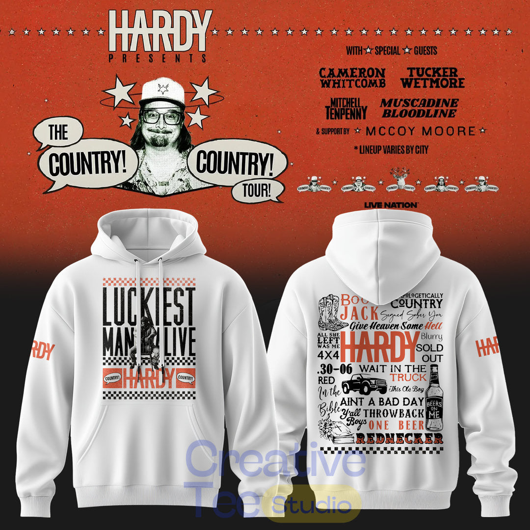 HARDY: THE COUNTRY! COUNTRY! TOUR! 2026 Hoodie
